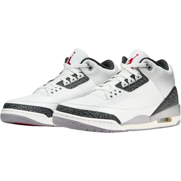 Jordan 3 Retro. Cement Grey. SIZE 10.5 - CT8532-106